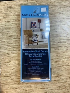 Nautica Kids Romovable Wall Decals - Nautical Anchor & Life Ring - Picture 1 of 4
