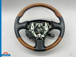 Lexus SC430 Z40 Steering Wheel Woodgrain Leather Black 02-10 OEM - Picture 1 of 8