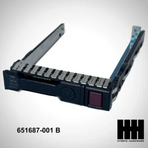 HP Gen8 2.5" Drive Caddy SAS SATA HDD Trays PN: 651687-001 B Rev: 4.010 - Picture 1 of 2