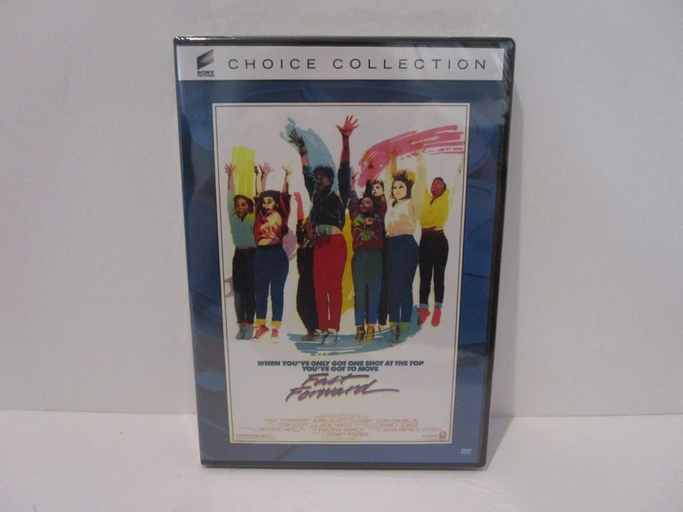 Fast Forward DVD 1985 Sidney Poitier John Scott Clough  Don Franklin Foto 1 de 2