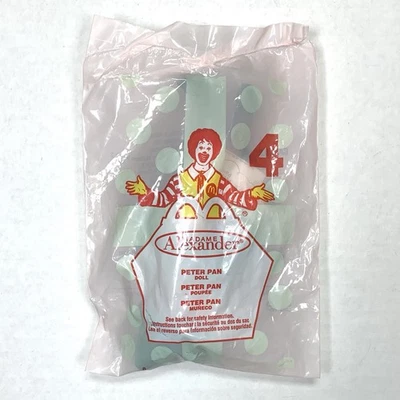 NUEVO 2002 McDonald’s Madame Alexander Peter Pan Muñeca Happy Meal Juguete Foto 1 de 2