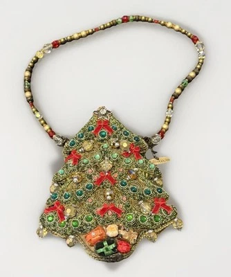 Bolso de mano Mary Frances Christmas Tree Deck The Halls Foto 1 de 4