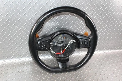 14-20 F-TYPE Black Leather Steering Wheel Radio Cruise Control Paddle Shift OEM Foto 1 de 4