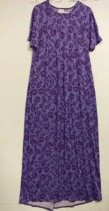 Abito LuLa Roe taglia XL fantasia viola - Foto 1 di 8