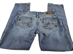 Pantalones de mezclilla Ariat para hombre talla 33x34 M4 tiro bajo corte bota lavado medio trabajo occidental - Imagen 1 de 20