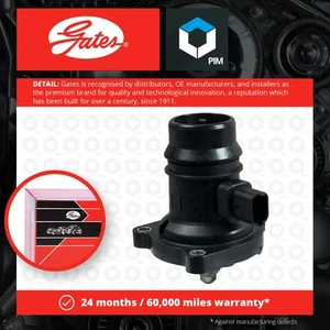 Coolant Thermostat fits OPEL CORSA D, E 1.4 2009 on Gates 1338029 1338247 New - Picture 1 of 2