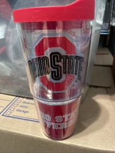 Tervis OHIO State University “GO BUCKEYES” Spellout 24 Oz Tumbler W Lid - Picture 1 of 6