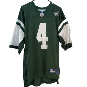Brett Favre New York Jets NFL Reebok Authentic On-Field Jersey Large - Picture 1 of 8