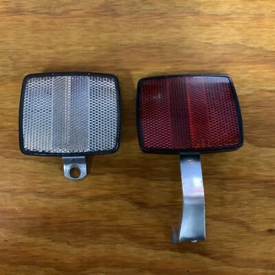 SCHWINN BICYCLE REFLECTORS STINGRAY ROAD BIKES  VARSITY SUBURBAN OTHERS - Image 1 of 4
