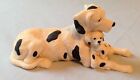 Dalmation and puppy figurine