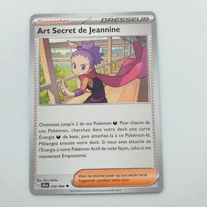 Pokémon : Art secret de Jeannine, 059/064, EV06.5, Fable Nébuleuse, Fr, TBE / NM - Imagen 1 de 2
