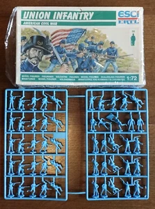 esci ertl p-222 1 72 acw union infantry mint in box - Picture 1 of 4