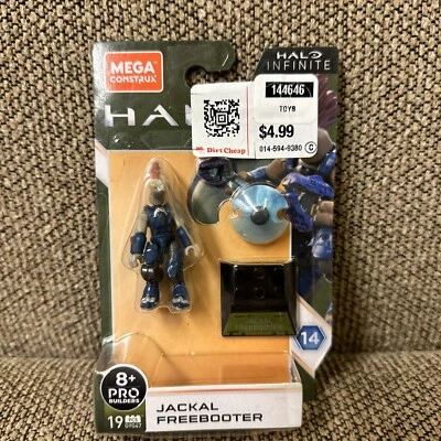 Mega Construx Halo Infinite Jackal Freebooter Building Set NEW - Image 1 of 2