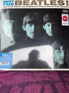 Beatles Meet The Beatles! 60th Anniversary Blue Vinyl LP Brand New Sealed - Picture 1 of 1