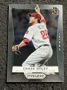 Chase Utley #109 2012 Panini Prizm Béisbol Cantidad Philadelphia Phillies - Imagen 1 de 3
