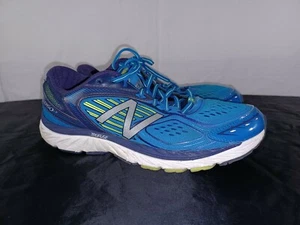 Scarpa da corsa New Balance 860v7 blu verde M860BY7 uomo taglia 10 D - Foto 1 di 12