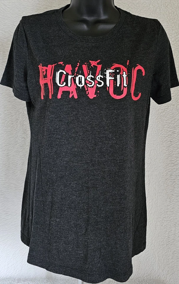 Next Level женская рубашка блузка размер L большой черный красный белый Havoc Cross Fit - Изображение 1 из 4