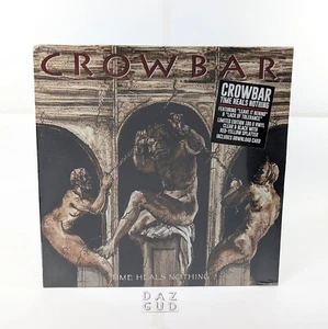 Crowbar - Time Heals Nothing Vinyl Limited Clear And Black w/Red Yellow Splatter - Picture 1 of 5