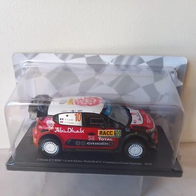 Citroen C3 WRC S. Loeb - Elena Rally RACC Catalunya 2018 1/24 Sealed in Blister - Immagine 1 di 4