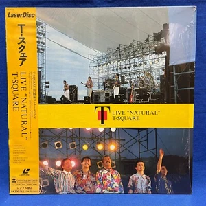 T-SQUARE Live Natural 1990 LD Laserdisc Japan CSLM 213 Fusion Jazz Funk Square - Picture 1 of 6