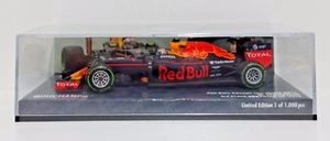 Model Car F1 1:43 Minichamps Red Bull RB12 Max Verstappen GP Brazil 2016 - Picture 1 of 5