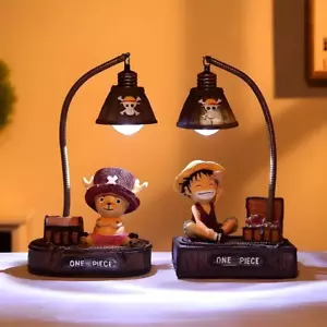 One Piece LED Night Light | Luffy & Chopper Desk Lamp | Anime Fan Gift - Picture 1 of 7
