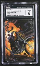 2018 Upper Deck Marvel Masterpieces Ghost Rider #54 /1499, CGC Graded 6 Ex.