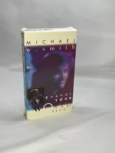 Michael W. Smith- Change Your World Live Concert (VHS, 1993) Christian Rock - Picture 1 of 7