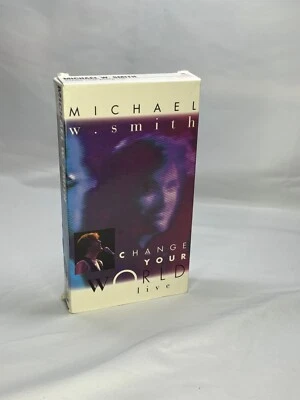 Michael W. Smith- Change Your World Live Concert (VHS, 1993) Christian Rock - Imagem 1 de 4