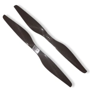1 Paar 13x5.5 Carbon Propeller 13" Luftschraube (1x CW / 1x CCW) Drohne Copter - Bild 1 von 3