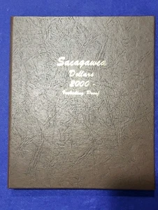 Juego de dólares Sacagawea 2000-2013 P&D & S-PROOF (42 MONEDAS) en álbum Dansco #8183 - Imagen 1 de 5