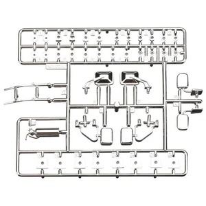 Axial AX80048 Exterior Detail Parts Chrome (Mirrors +Wipers) SCX10 RC Crawler - Picture 1 of 3