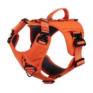 GN8 Tactical Dog Harness with 4X Metal Buckles for Large Sized Dogs,Reflectiv... - Bild 1 von 5