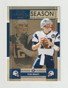 Tom Brady New England Patriots 2008 Playoff Contenders Football Card #58 - Picture 1 of 3