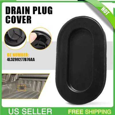 1x Tapa de cubierta de tapón de drenaje ovalado para caja trasera de camioneta para Ford F-450 F-550 Super Duty 2017 Foto 1 de 4