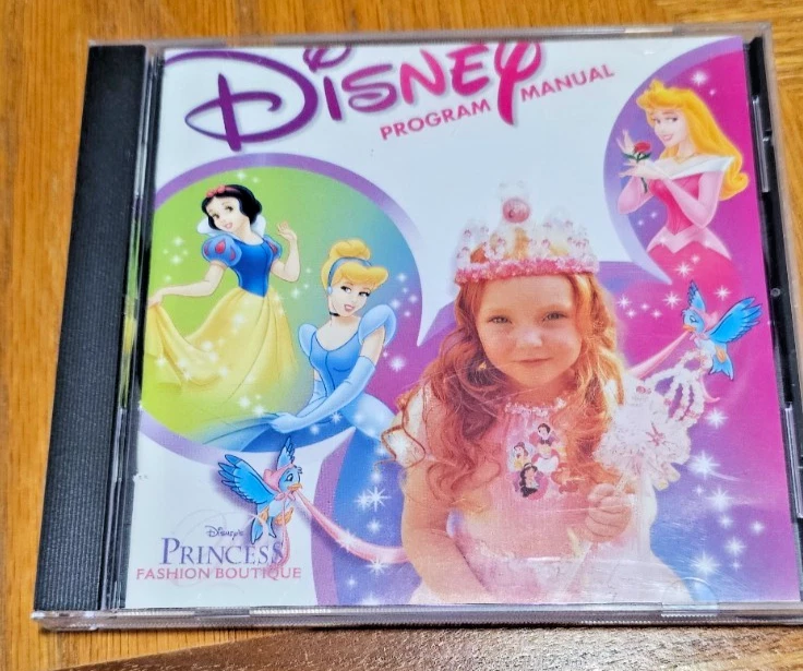 Manual do programa Disney Princess Fashion Boutique - Imagem 1 de 1