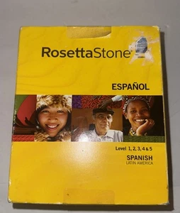Lot pierre de Rosette espagnole (Amérique latine) niveau 1 à 5 - Photo 1/2