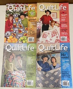 Lot 4 QuiltLife Magazines 2011 Various Issues by Ricky Tims & Alex Anderson PB - Bild 1 von 10