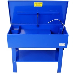 40 Gallon Parts Washer 24 Gallon Solvent Capacity Heavy Duty Steel Powder Coated - Picture 1 of 12