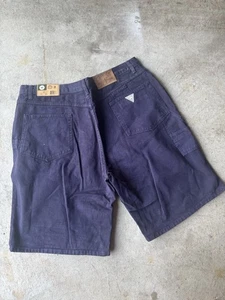 Vtg NOS 90s Guess Work Baggy Denim Shorts Men's Size 40 USA Made Y2K - Picture 1 of 7