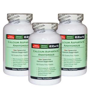 EZorb Calcium (3 Powder) Absorbs 92%, Bone Spurs Osteoporosis Arthritis Save 7% - Picture 1 of 15
