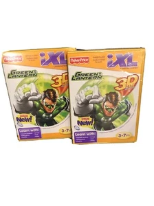 NEW Fisher-Price iXL Learning System Software Green Lantern 3D - Picture 1 of 3