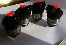 LANDI RENZO SPA KIT 4 INIETTORI LANDI - ATTACCO BOSCH - TAPPO ARANCIO 12 FORI MED 237127000 GPL