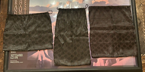 Gucci GG Monogram Brown Dust Bags Lot Of 3