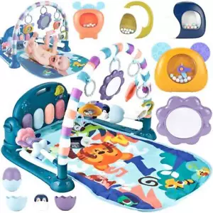 MalPlay Spielmatte mit Spielbogen für Baby mit Musik 76x60cm Spieldecke mit Klav - Bild 1 von 20
