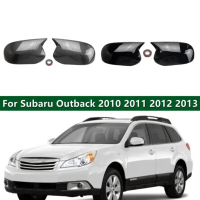 Cubierta del espejo retrovisor lateral de la puerta del coche para Subaru Outback 2010-2013 Foto 1 de 4