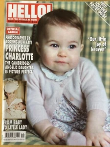 HELLO! MAGAZINE - #1408 - 7 DECEMBER 2015 - PRINCESS CHARLOTTE - BRITSH FASHION - Picture 1 of 1