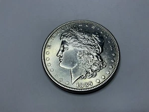 1889 Morgan Silver Dollar (Philadelphia Mint) F-07 - Picture 1 of 2
