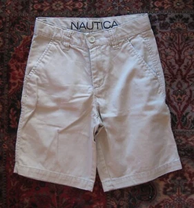 NAUTICA: BOY’S BERMUDA SHORTS, BEIGE SZ 10 - Picture 1 of 5
