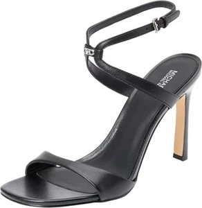 Michael Kors Women's Amara High Sandal Heeled Black 10M US - Picture 1 of 7